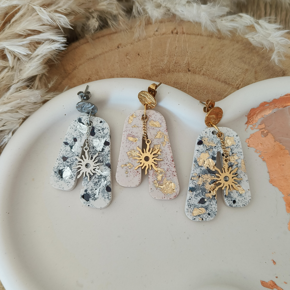 Boucle d'oreille Solveig par melissanacrea