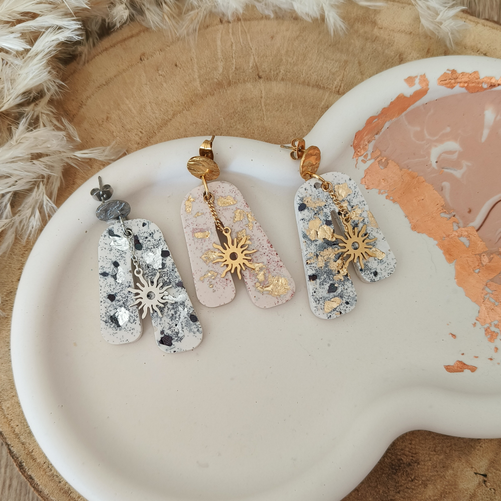 Boucle d'oreille Solveig par melissanacrea