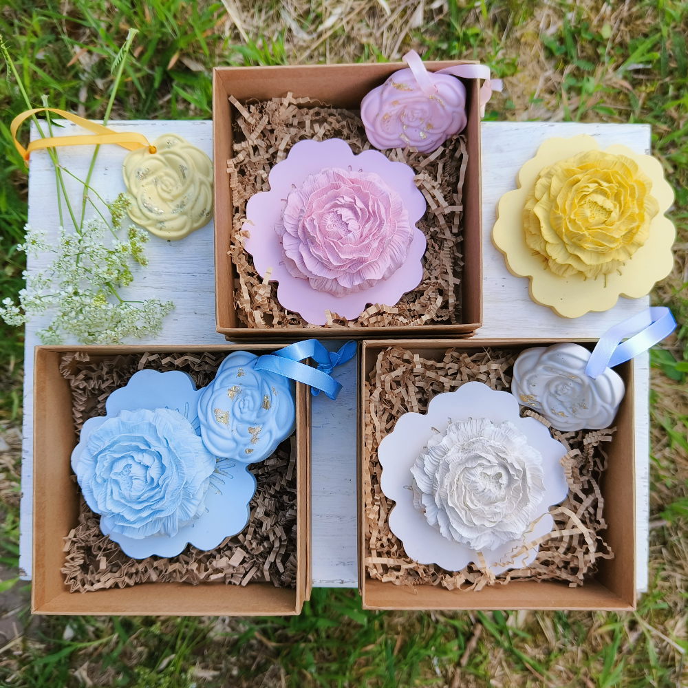 Coffret fête des mère en jesmonite par melissanacrea