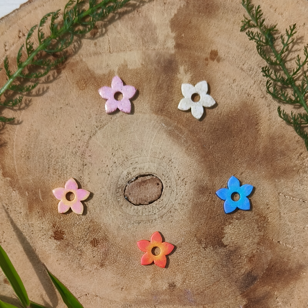Pampilles fleurs de tiaré plusieurs variétés par melissanacrea