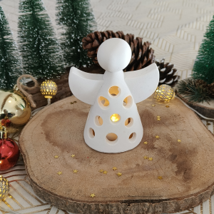 Photophore Ange Noël par Melissanacrea