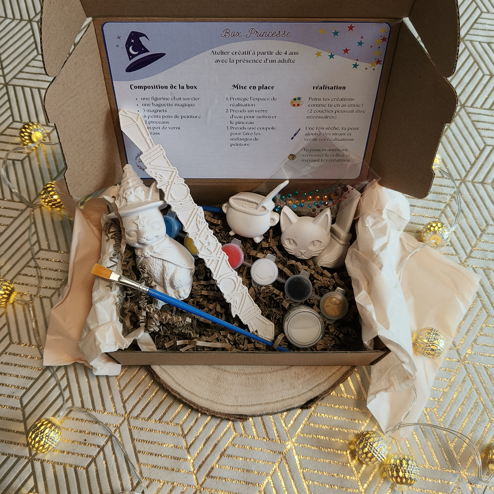 Box DIY enfant thème sorcier par Melissanacrea