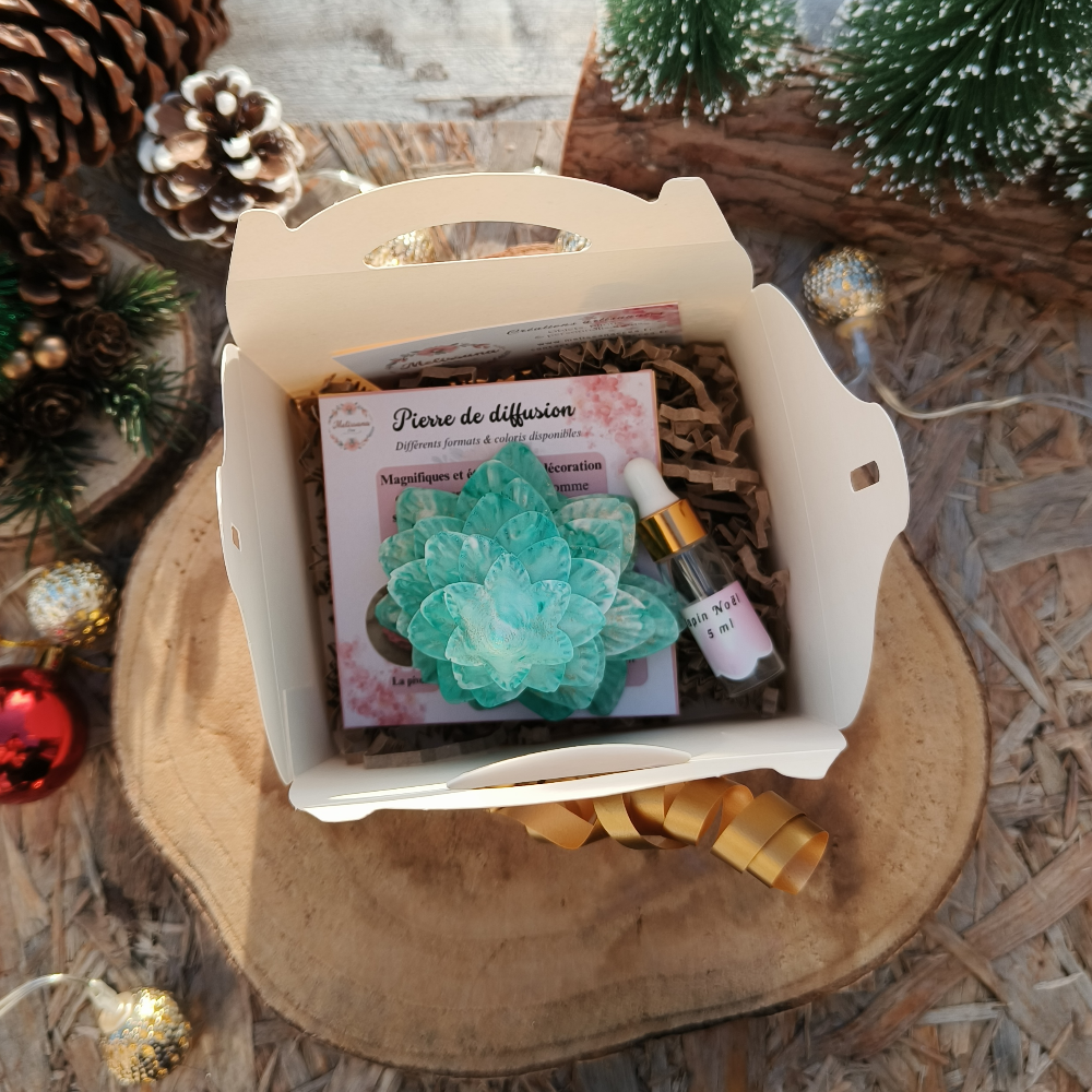 Coffret sapin de Noël à parfumer par Melissanacrea