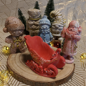 Les maxi figurines de Noël en jesmonite par melissanacrea